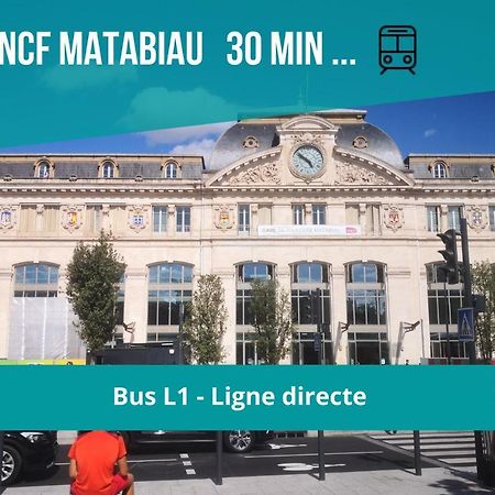 Апартаменти Le Rosier - 7 Deniers - Proche Airbus - Bus Direct Centre Тулуза Екстер'єр фото