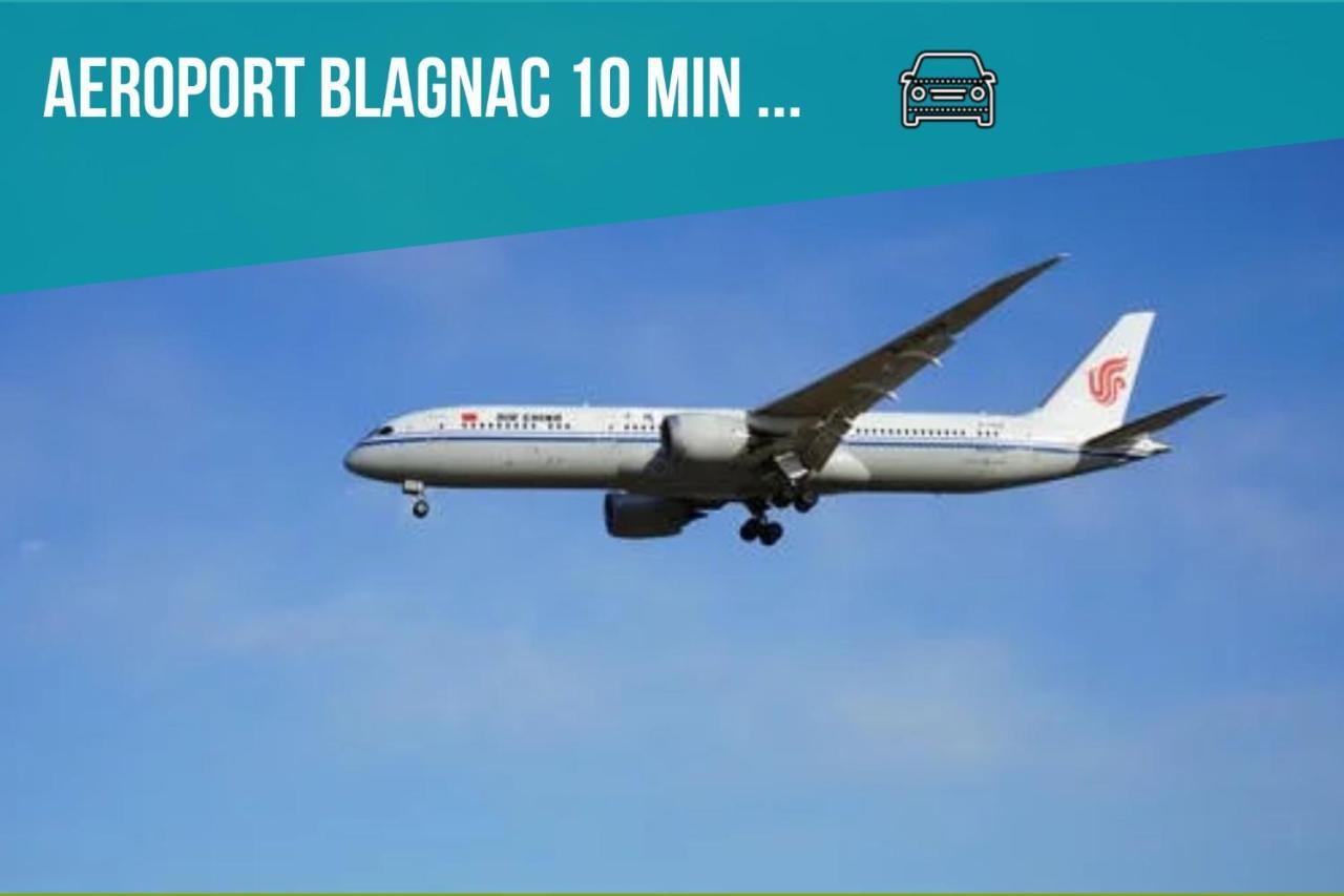 Апартаменти Le Rosier - 7 Deniers - Proche Airbus - Bus Direct Centre Тулуза Екстер'єр фото